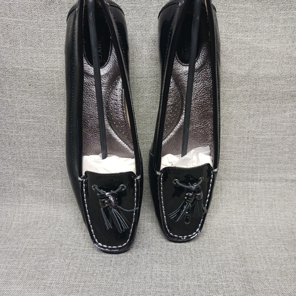 Authentic Sperry top sider brant point black patent women's size 9.5M - Picture 9 of 16